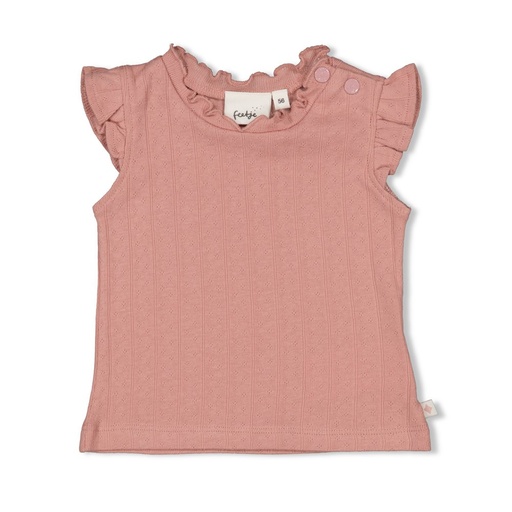 Feetje | T-shirt pointelle rib - Starfish Wishes