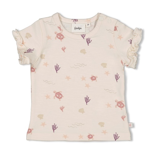 Feetje | T-shirt AOP - Starfish Wishes