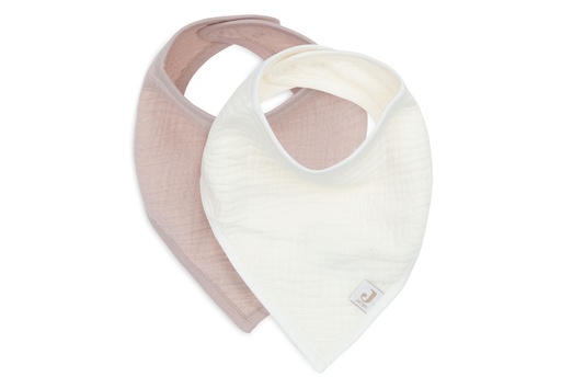 [543517] Jollein | Slabbetje Bandana Hydrofiel Wild Rose/Oatmeal 2-pack