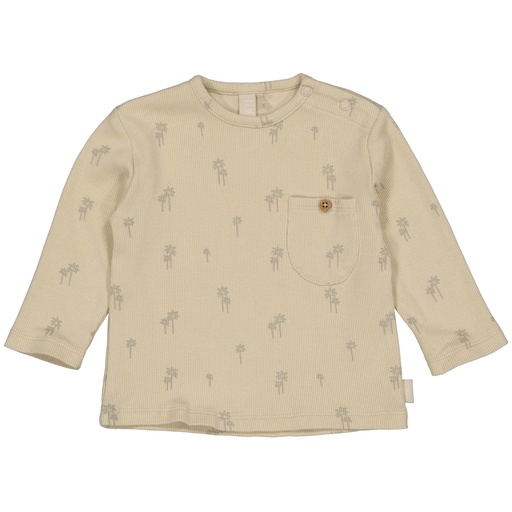 Levv | T-shirt AOP Green Sketch