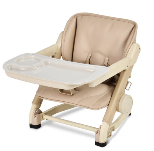 [543725] Unilove | Stoelverhoger Feedme Booster Seat Milk Tea