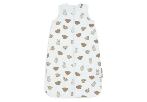 [543740] Jollein | Slaapzak Miffy and Friends Hydrofiel 0.5TOG Ecru/Bruin 70cm