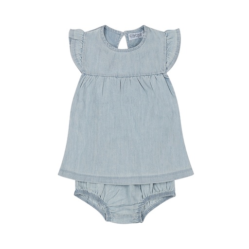 Dirkje | Outfit Girls Cute Blue jeans 2-delig