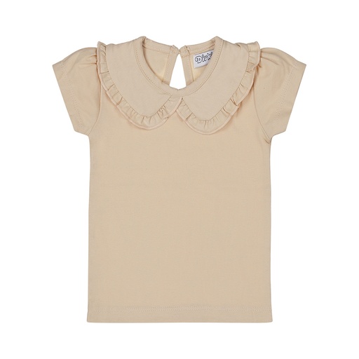 Dirkje | T-shirt Girls Cute Beige