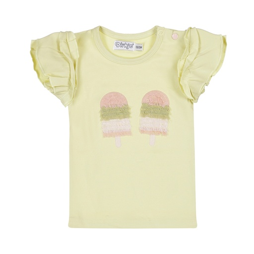 Dirkje | T-shirt Girls Fresh Soft green