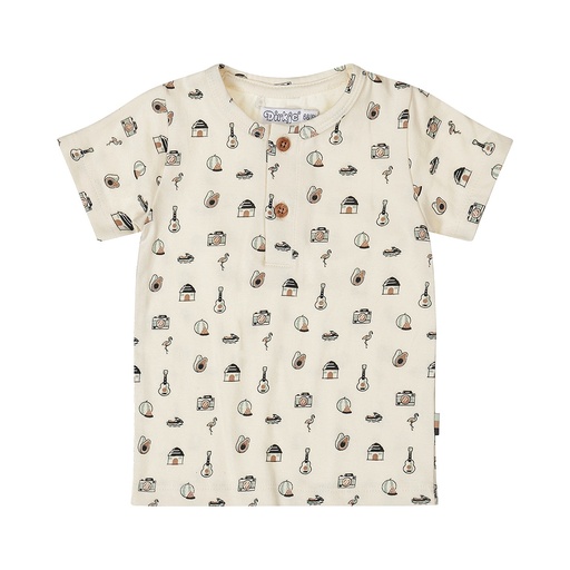 Dirkje | T-shirt Boys Sky Rider Off white