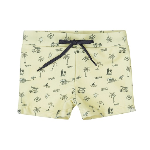 Dirkje | Zwemshort Boys Sunset Light yellow