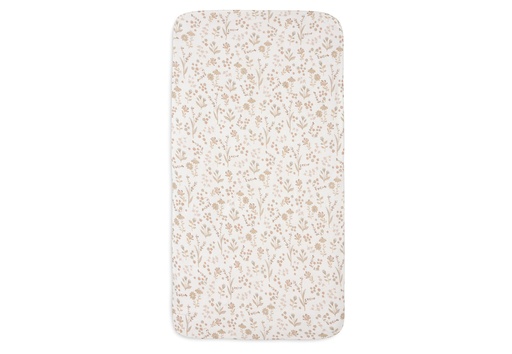 [544485] Jollein | Hoeslaken Bloomy Jersey 40/50x80/90cm 