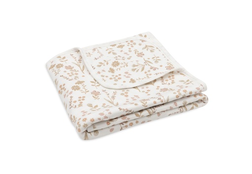 [544499] Jollein | Deken Wieg Bloomy Jersey 75x100cm 