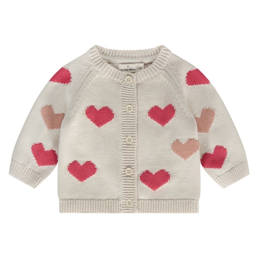 A Tiny Story | Gilet Pearl All Over Hearts