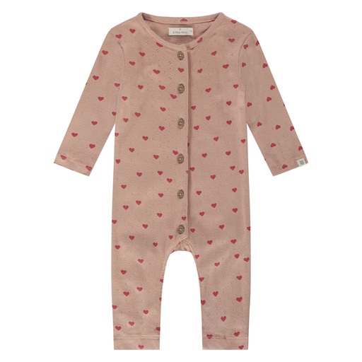 A Tiny Story | Kruippak Dusty Coral All Over Hearts