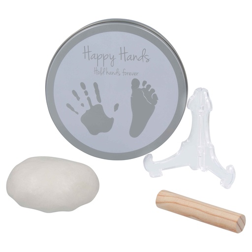 [545381] Dooky Happy Hands | PLAASTER AFDRUK, Blik Rond Reliëf Afdruk  
