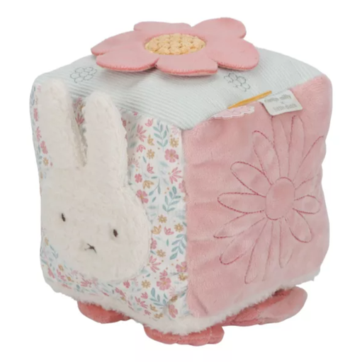 [545390] Little Dutch | Ativiteitenkubus Nijntje Lucky Blossom Textiel Roze