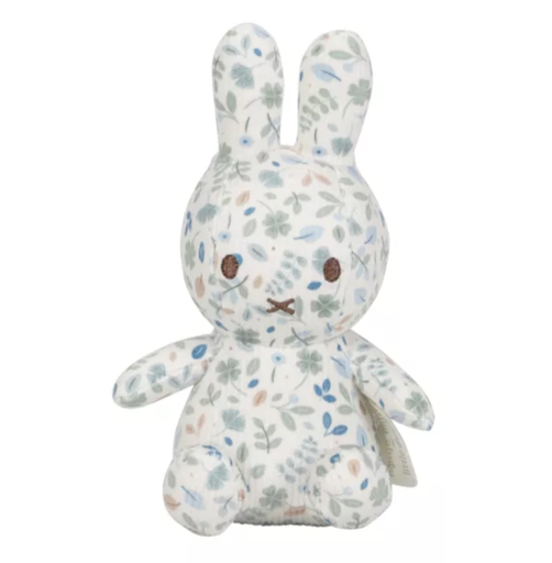 [545393] Little Dutch | Knuffel Nijntje Lucky Leaves Blauw 15cm
