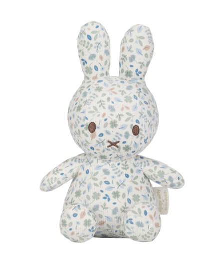 [545400] Little Dutch | Knuffel Nijntje Lucky Leaves Blauw 20cm