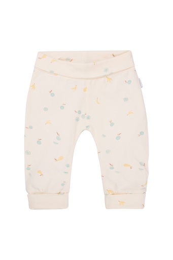 Noppies | Broek Orland Slim Fit Fruit Pattern Off White
