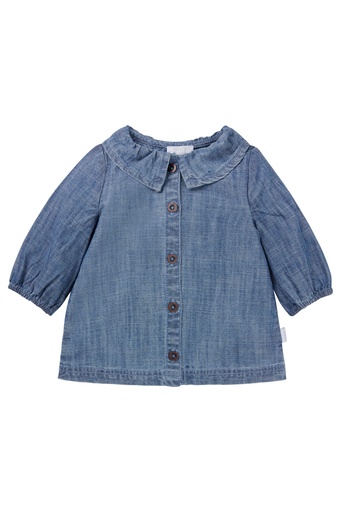 Noppies | Jurk Girls Montana Light Aged Blue