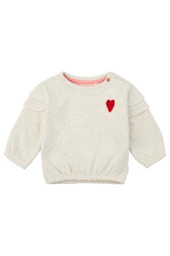 Noppies | Pull Girls Marlon Oatmeal Melange