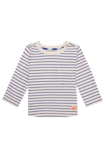 Noppies | T-shirt Boys Osburn Stripe Pattern Dark Blue