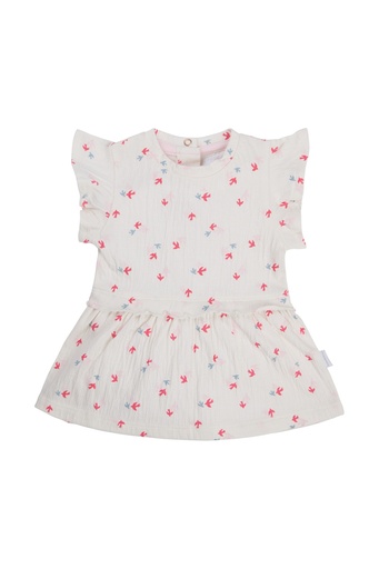 Noppies | Jurk Girls Minden Animals Pattern Off White