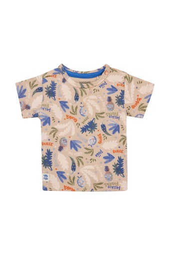 Noppies | T-shirt Boys Ofunato Fruit Pattern Sand/Nude