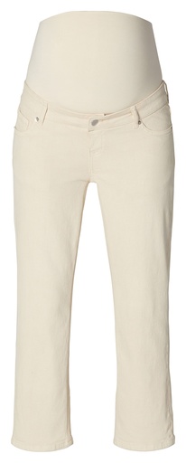 Noppies | Broek Paco Straight Ankle Length Jeans over the belly Bone White