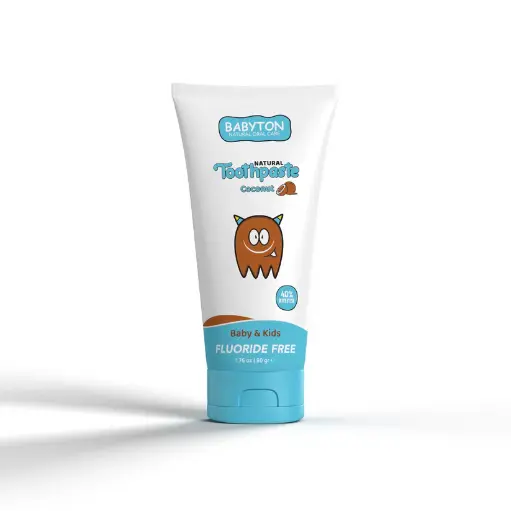 [546190] Babyton | Tandpasta Natuurlijke Tandpasta met Kokosnoot Smaak 50g