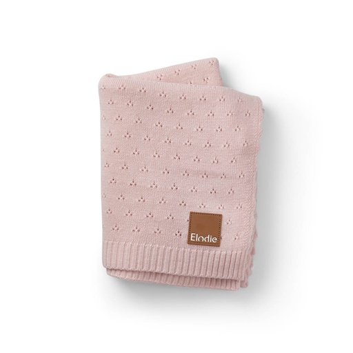 [546297] Elodie | Deken Pointelle Misty Pink 100x75cm