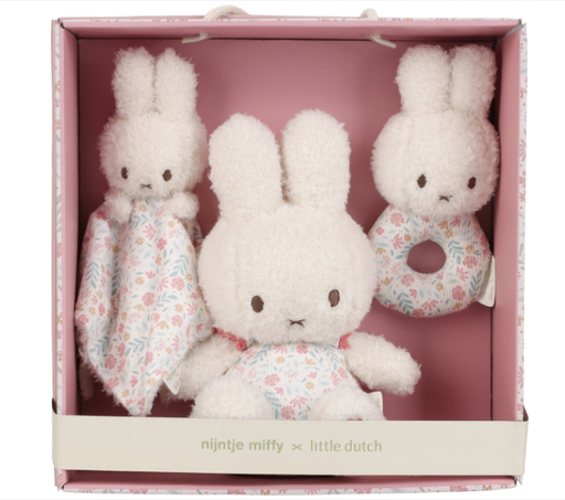 [546349] Little Dutch | Giftset  Lucky Blossom Knuffel/Knuffeldoek/Rammelaar
