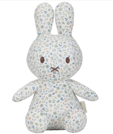 [546351] Little Dutch | Knuffel Nijntje Lucky Leaves Blauw 30cm