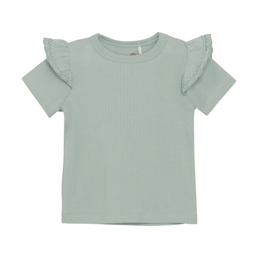 Enfant | T-shirt Girls Rib Jadeite
