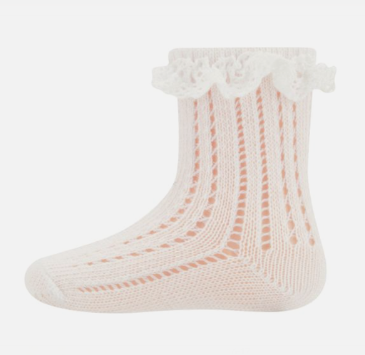 Ewers | Sokken Ruche Festive Latte