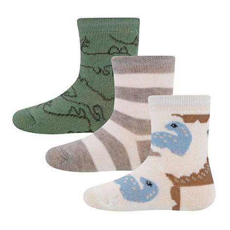 Ewers | Sokken Ringel Dino 3-pack