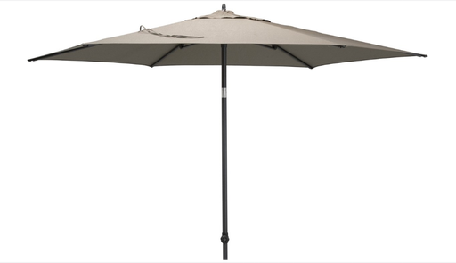 [546886] 4SO | Parasol Azzurro Taupe 195g/m² Doek:100% Solefin UFP 50+ Verstelb in Hoogte en 2 Richtingen Ø300cm