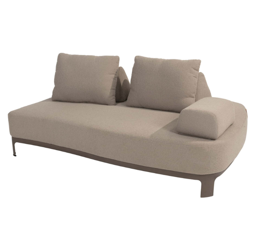 [546937] 4SO | Lounge Zetel Santorini Cuddle Bench 3 Kussen en Armsteun