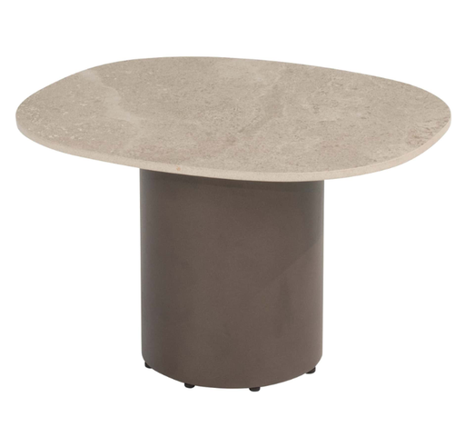 [546945] 4SO | Tuintafel "Blad" Sofie Coffee "Table Top" Ceramic 50x60x35cm
