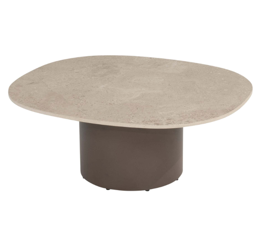 [546947] 4SO | Tuintafel "Blad" Sofie Coffee "Table Top" Ceramic 70x80x30cm