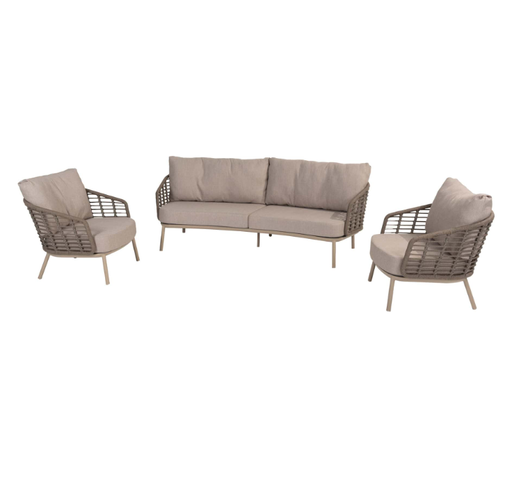 [546972] 4SO | Lounge Puglia Set 3-Zit en 2 Stoelen