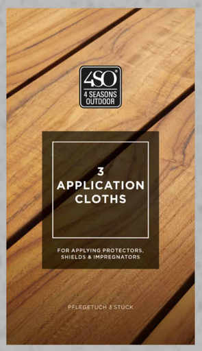 [547015] 4SO | Onderhoudsprodukt Cloth White Doekjes vr Onderhoudsprodukten 3-pack