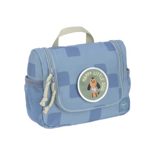[547117] Laessig | Toiletzak Mini Washbag Pattern Party Blue