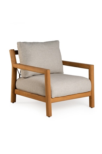 [547278] Tierra | Lounge Stoel Oasis Teak Lounge Chair 77x92x75cm