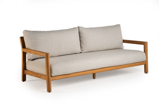 [547279] Tierra | Lounge Zetel Oasis Teak 3-Seater 207x92x75cm
