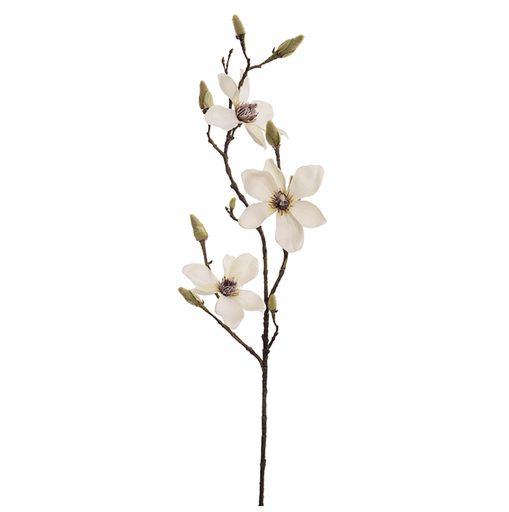 [547323] Jasaco |  LARGE MAGNOLIA SPRAY 90CM CREAM