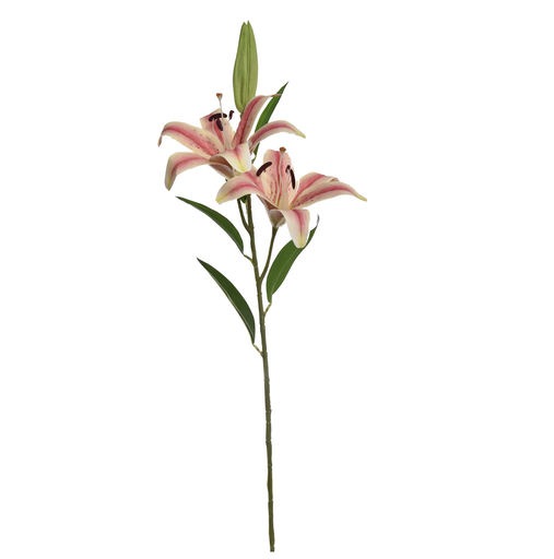 [547333] Jasaco |  LARGE LILY X2 87CM CREAM PINK