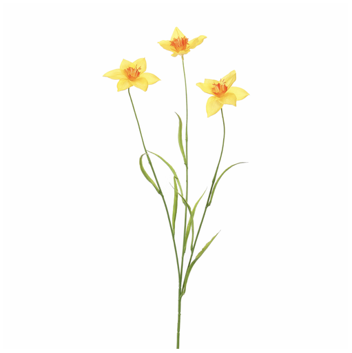 [547339] Jasaco |  DAFFODIL SPRAY 70CM YELLOW