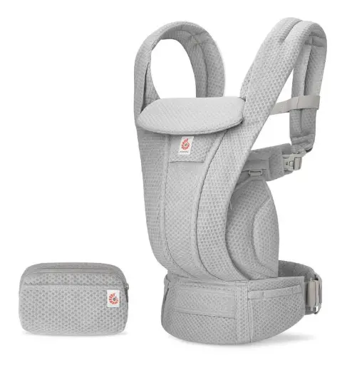 [547358] Ergobaby | Babybuidel Omni Deluxe Cotton Pearl Grey