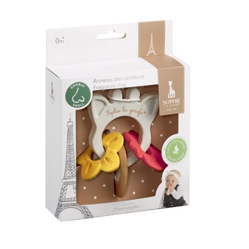 [547646] Sophie La Girafe | Ringen van Geuren | Vanille/Coco/Fraise