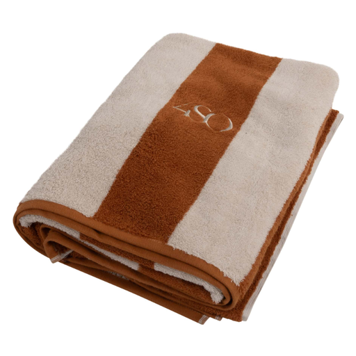 [547647] 4SO | Handdoek Caramel/Sand 180x100cm 