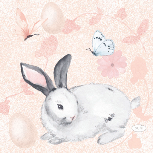 [547665] Duni | Servetten Soft Easter 3-laags 24x24cm