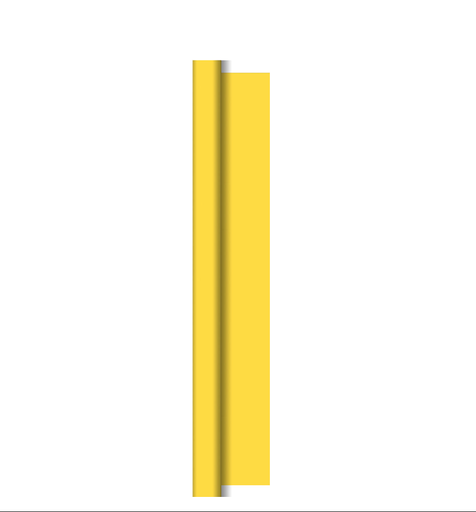[547677] Duni | Tafellaken Yellow Dunicel op Rol 118x500cm